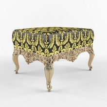 luxe pouf libre lucurypouf salon meubles italiens modenesegastone interiordesign intérieurs 3d print model - Mito3D