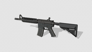 m4a1 agression fusil 3d modèle in fusils 3dexport 3d print model - Mito3D