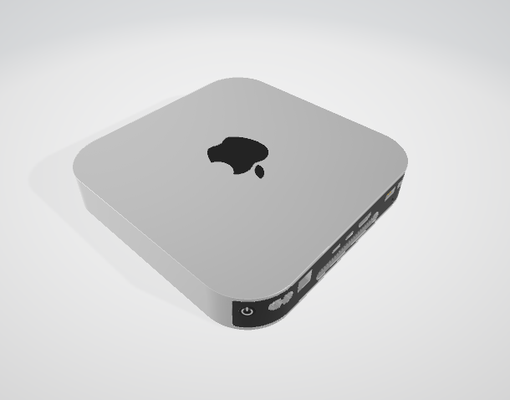 mac mini frei 3d drucken modell 3dexport 3d print model - Mito3D