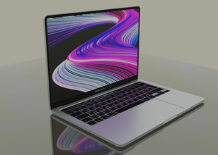 macbook profesyonel Mac not defteri Imac iphone elma computer equipment dizüstü bilgisayar 3d print model - Mito3D