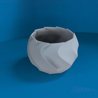 maceta 3d parà imprimir modelo a01 vaso fiori arredamento maceta3d objeto3d imprimir3d macetastl oggettistl oggettirhino novaraimprimir 3d print model - Mito3D