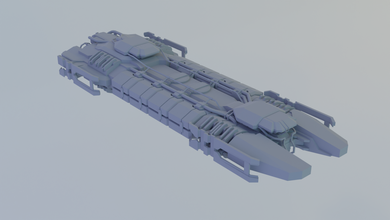 mackinaw retriever 3d impression modèle in véhicule 3dexport veille eveonline navire minerai vaisseau spatial jeu 3dprint mmo transport miniatures 3d print model - Mito3D
