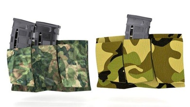 revista munición pistola accesorios bolsa soporte 3d modelo pbr texturing Ejército rmor militar bala acortar 3d print model - Mito3D