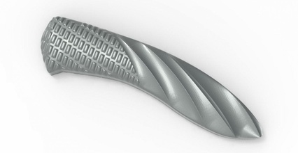 mah couteau manipuler h01 3d modèle 3D Impression imprimable Cadre art panneau stl acheter Télécharger literie plafond architecture élément cnc 3d print model - Mito3D