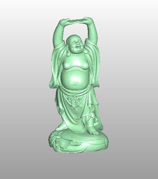 maitreya 3d print model in sculpture 3dexport buddha god buddhist 3D print model - Mito3D