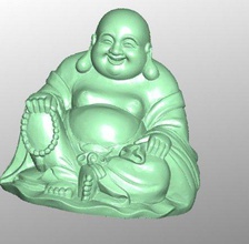 maitreya 16 3d drucken modell scannt repliken 3dexport buddha 3d print model - Mito3D