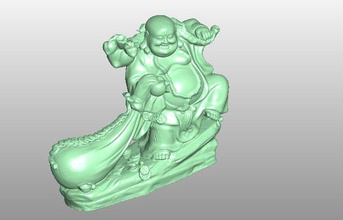 maitreya 2 3d impressão modelo in escultura 3dexport buda budista 3d print model - Mito3D
