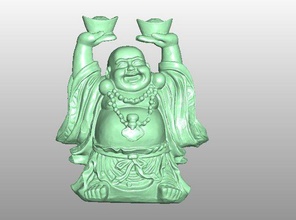 maitreya 4 3d impressão modelo in varreduras réplicas 3dexport buda budista 3d print model - Mito3D
