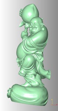 maitreya 5 il buddha 3d print model - Mito3D