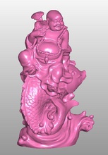 maitreya 7 buddha buddhistische 3d print model - Mito3D