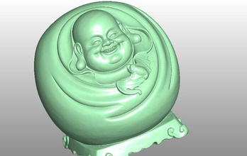 maitreya buddha buddhistische 3d print model - Mito3D