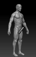masculino 3d impressão modelo in homem 3dexport imprimível malecharacter 3d print model - Mito3D