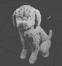 maltalı köpek 3d yazdır model in figürinler 3dexport baskı yazdırılabilir stl file stlmodel 3dprint 3dmodel sanat heykelcik 3d print model - Mito3D