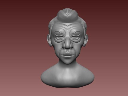 homme personnage sculpture sculpter 3d impression imprimable wow3dmodel homan art personnages conception pbr 3d print model - Mito3D