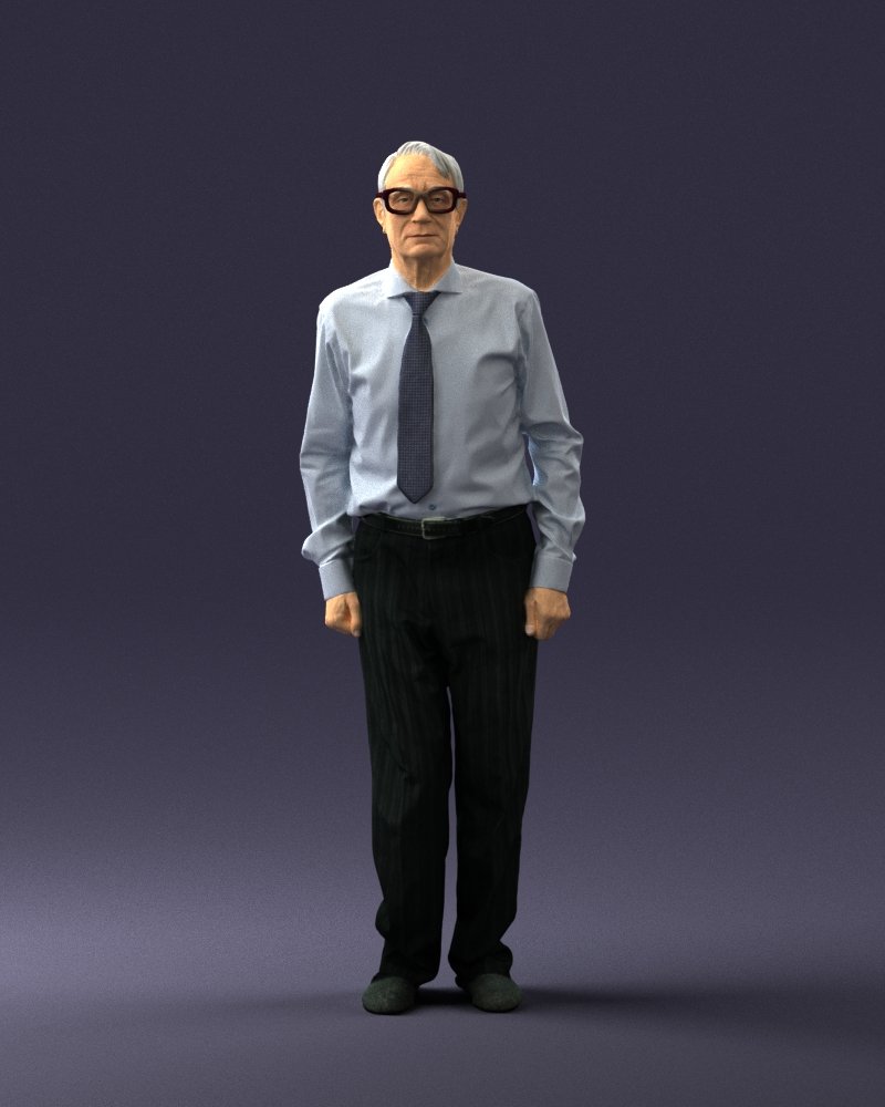 antiguo hombre lentes 0101 3d impresión listo modelo in 3dexport escanear polígono 3dprint humano masculino realista planteado personaje personas miniaturas mujer niño estilo éxito moda belleza 3D print model - Mito3D