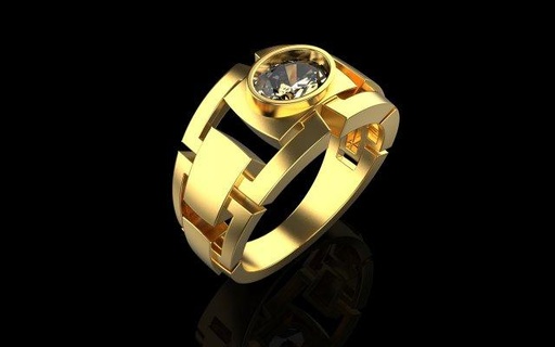 man ring 1876 rings jewelry 3d cad 3dmodel bracelet earring rhino matrix zbrush keyshot magics rend rendering modeling jewellery pendant 3d print model - Mito3D