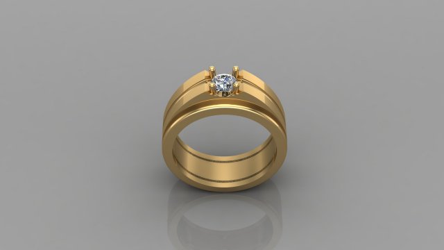 homem anel cafajeste Arquivo argolas joalheria diamante jóia gema 3dm obj stl impressão pulseira colar pingente 3D print model - Mito3D
