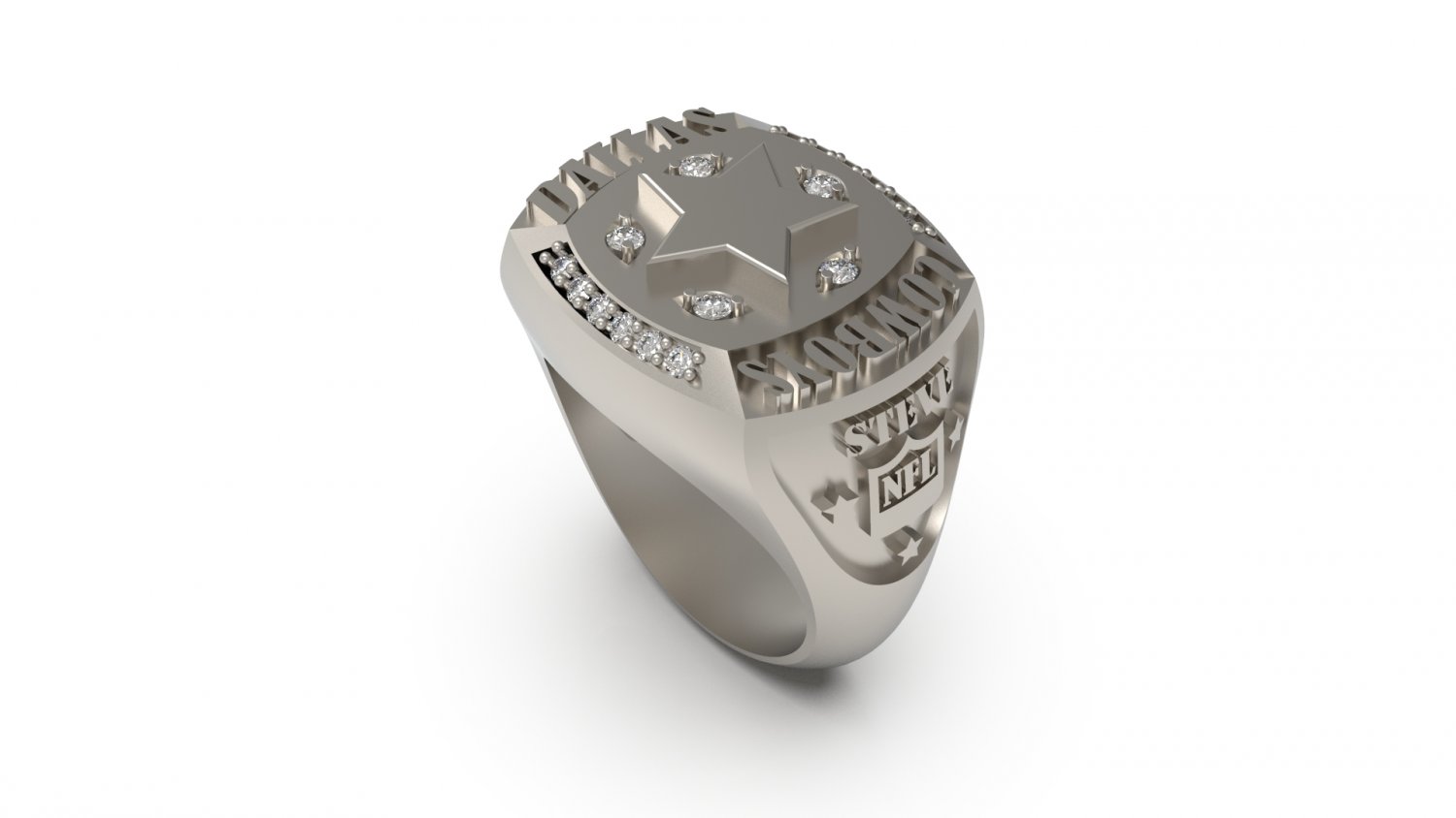 homme sceau bague 15 or bijou bijoux argent imprimable diamant femme mode mariage solitaire saphir rubis l'amour 3D print model - Mito3D