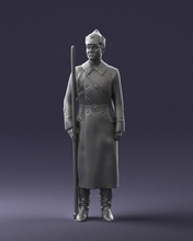 man uniform 0116-2 3d print ready scan model polygon 3dprint human male realistic posed character people miniatures woman child figurine statuett eanimals charming 3d print model - Mito3D