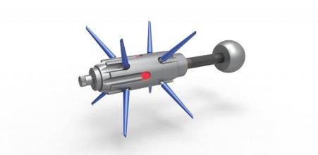 mangalore grenade film élément 1997 arme sci scifi soutenir réplique cosplay impression imprimable 5element bombe 3d print model - Mito3D