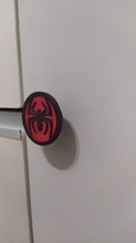 manija cajon spiderman drawer- pull handle superhero 3d print model - Mito3D