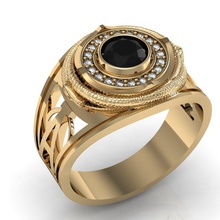 mans anneau de serpents bijoux serpent exclusif l'homme cad l'anneau imprimable hommes or joyau les anneaux 3d print model - Mito3D