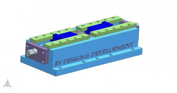 manual centrado vicio 3d impresión modelo Ingenieria 3dmodel Tornillo banco reprimición abrazadera 3d print model - Mito3D