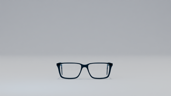 marco de gafas 3d drucken modell brille 3dexport frames blau 3dmodel modelle 3d print model - Mito3D