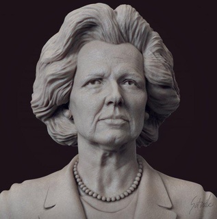 margaret Thatcher estatuetas celebridade famoso política político Churchill Inglaterra Brexi Kennedy Reagan senhora reino Unidos Boris elizabeth rainha johnson miniaturas 3d print model - Mito3D