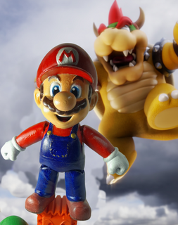 Mario bros flessibile 3d Stampa modello uomo Bros marios flessibilità giocattolo juguetes 3d print model - Mito3D