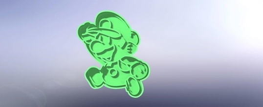 Mario kurabiye cutter 60 3d Yazdır model iyi pullar fineline karikatür 3dlocator 3d print model - Mito3D