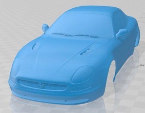 maserati 3200 gt 1998 imprimível corpo carro 3d impressão modelo in automotivo 3dexport fenda escalextrico tamiya rc miniz passatempo micro 3d print model - Mito3D