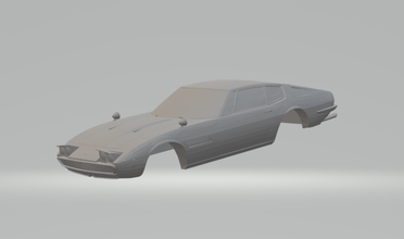 maserati ghibli 3d print model in vehicle 3dexport slot slotcar diecast car hotwheels hot juguetes 3d print model - Mito3D