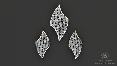 mashrique pandent 001 earrings 3d print model in pendants 3dexport locket jewelery jewellery 3d print model - Mito3D