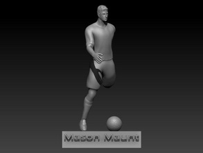 pedreiro maunt 3d impressão modelo in escultura 3dexport maçom futebol jogador chelsea inglaterra 3dprnt 3dprinted 3dprinting 3d print model - Mito3D