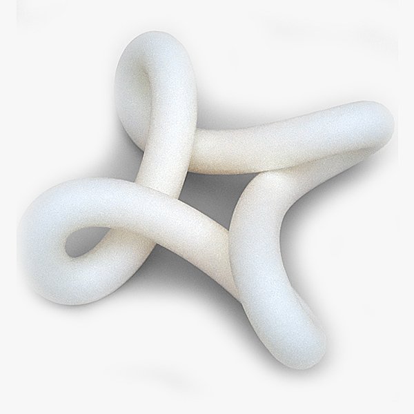 math-Objekt 0052 math mathematische mathart Mathematik Knoten torus geometrische geometrie geometric-design geometrische-Form Formen bedruckbar ist drucken 3dprint 3dprintable 3d-drucken stl 3D print model - Mito3D