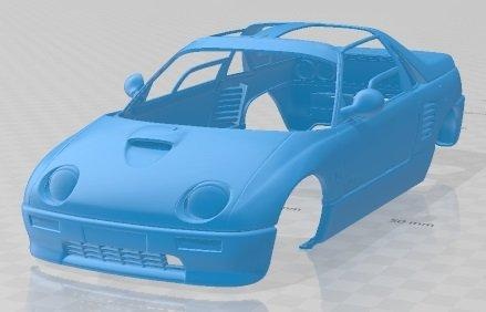 Mazda auto empréstimo az1 1992 imprimível corpo carro automotivo fenda escalextrico Tamiya rc miniz passatempo micro diecast 3d print model - Mito3D