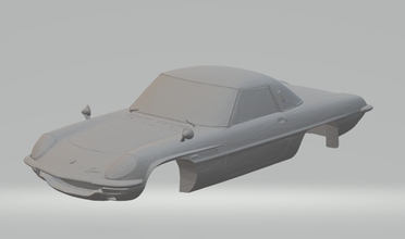 mazda Kosmos diecast hotwheels slot slotcar Auto supercars 3d print model - Mito3D