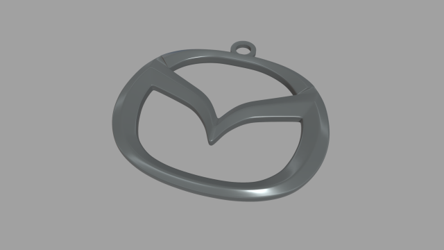 STL file Keychain: Mazda II 🗝️・3D printing model to download・Cults