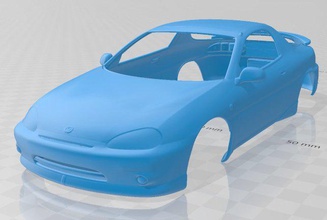 mazda mx 3 1992 imprimible cuerpo coche vehiculo 3d impresión modelo in automotor 3dexport espacio scalextric tamiya rc miniz pasatiempo micro 3d print model - Mito3D