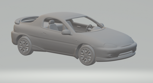 mazda mx3 equipo 3d impresión modelo vehículo fundido presión ruedas calientes espacio tragamonedas slot car caliente juguetes coche vehiculo 3dpirnt imprimible 3D print model - Mito3D