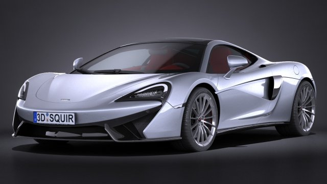 mclaren 570gt 2017 3d modèle in sport voitures 3dexport 2016 2018 2019 2020 vite supercar hypercar uk angleterre britanique coupé intérieur 3D print model - Mito3D