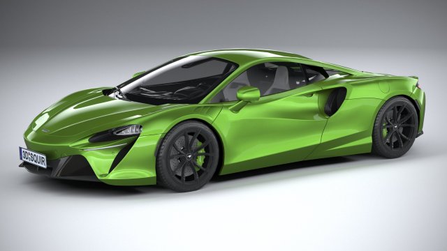 mclaren arthur 2022 pobre 3d modelo in esporte carros 3dexport 2021 2023 2024 2025 velozes raça corrida carro britânico uk inglaterra híbrido super hipercarro cupê 3D print model - Mito3D