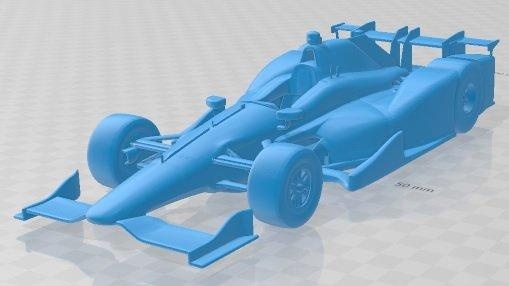mclaren honda andretti stampabile macchina settore automobilistico diorama modellazione passatempo solido scala modello 3d print model - Mito3D