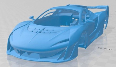 mclaren sabre 2021 printable body car 3d print model in automotive 3dexport slot scalextric tamiya rc miniz hobby micro 3d print model - Mito3D