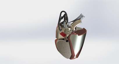 mekanik 3d yazıcı modeli kalp yapay 3d print model - Mito3D