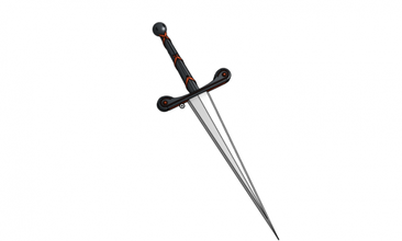 medieval dagger 3d print model in toys 3dexport cad onshape solidworks toy collectable item 3d print model - Mito3D