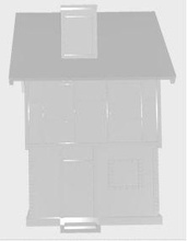 mittelalterlich Haus 1 3d print model - Mito3D