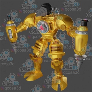mega titan taladro  toys skibiditoilet multiverse toys flexy articulated  3d print model - Mito3D
