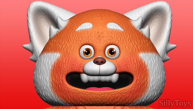 meilin lee - turning red mei pixar disney print panda giant animal furry fur sillytoys movie 3D print model - Mito3D